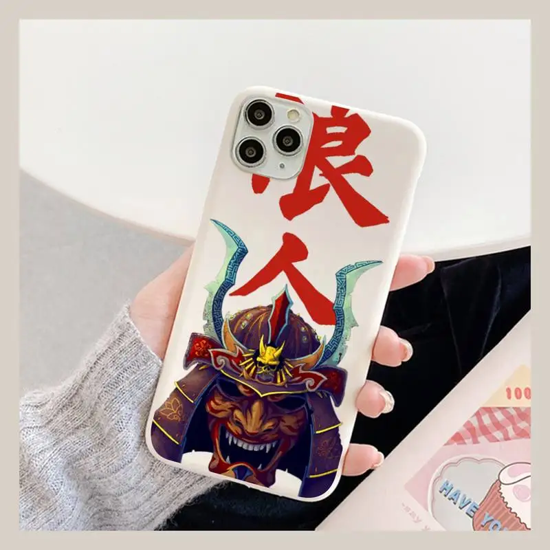 Samurai Oni Mask Phone Case for iPhone 11 12 13 Mini Pro Xs Max 8 7 6 6S Plus X XR Solid Candy Color Case
Samurai Oni Mask Phone Case for iPhone 11 12 13 Mini Pro Xs Max 8 7 6 6S Plus X XR Solid Candy Color Case