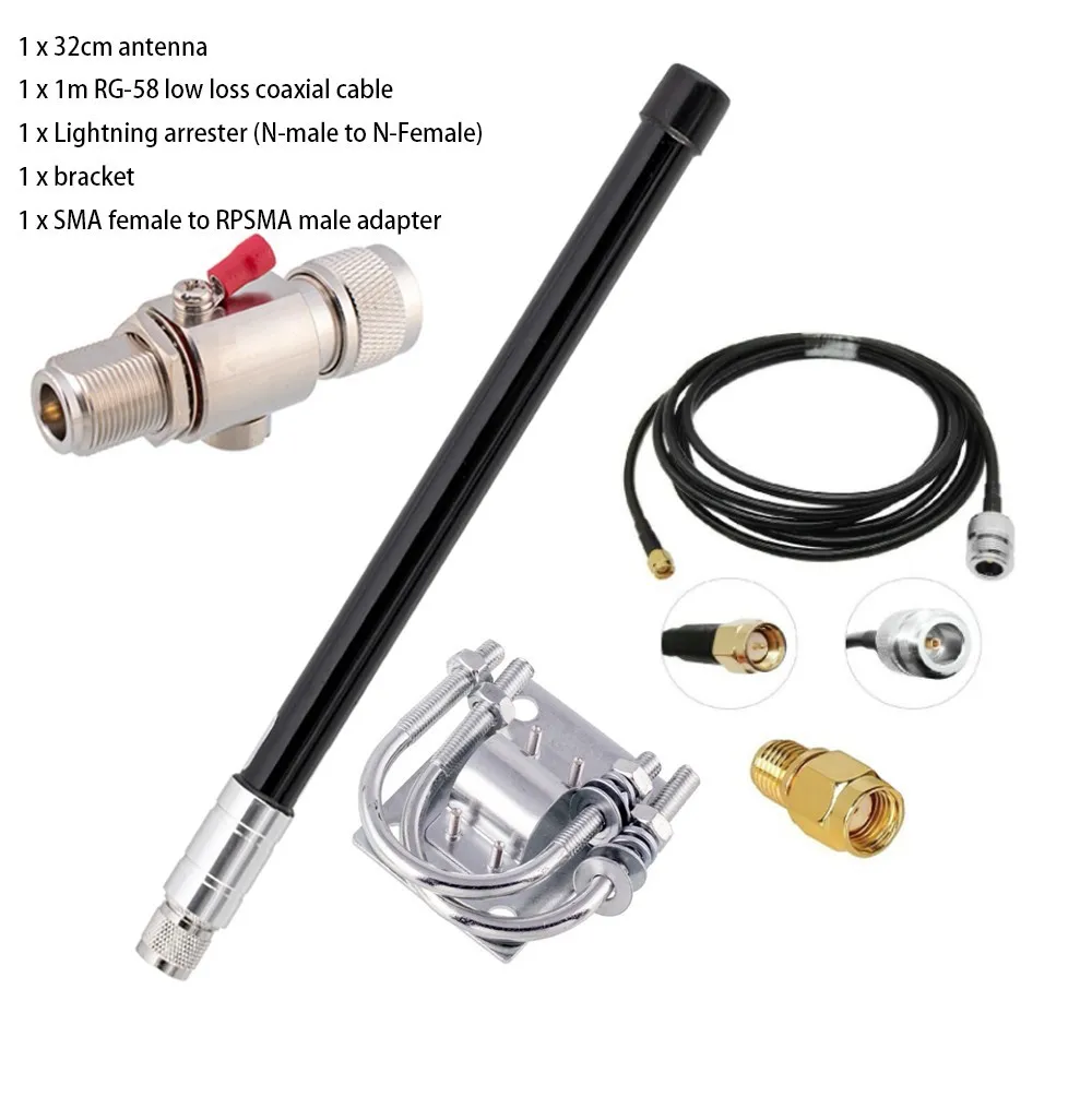 1set 32cm Helium Hotspot Antenna EU868 US915 Fiberglass Aerial Kit Outdoor Long-distance Receiving Antenna For Lora HNT Miners
1set 32cm Helium Hotspot Antenna EU868 US915 Fiberglass Aerial Kit Outdoor Long-distance Receiving Antenna For Lora HNT Miners