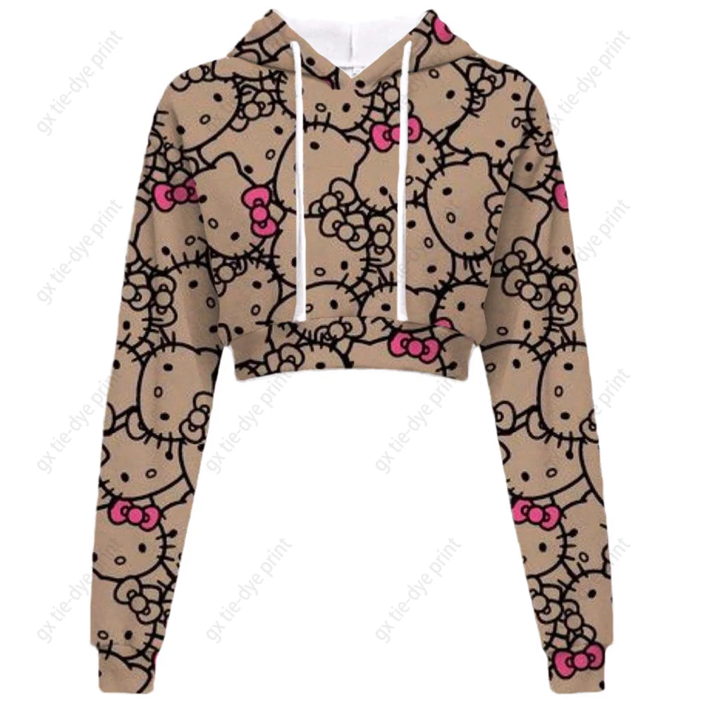 Худи с рисунком Hello Kitty в стиле аниме, милая комиксная толстовка, Женская кавайная одежда, уличная одежда, Короткая Толстовка, 2023
Худи с рисунком Hello Kitty в стиле аниме, милая комиксная толстовка, Женская кавайная одежда, уличная одежда, Короткая Толстовка, 2023
