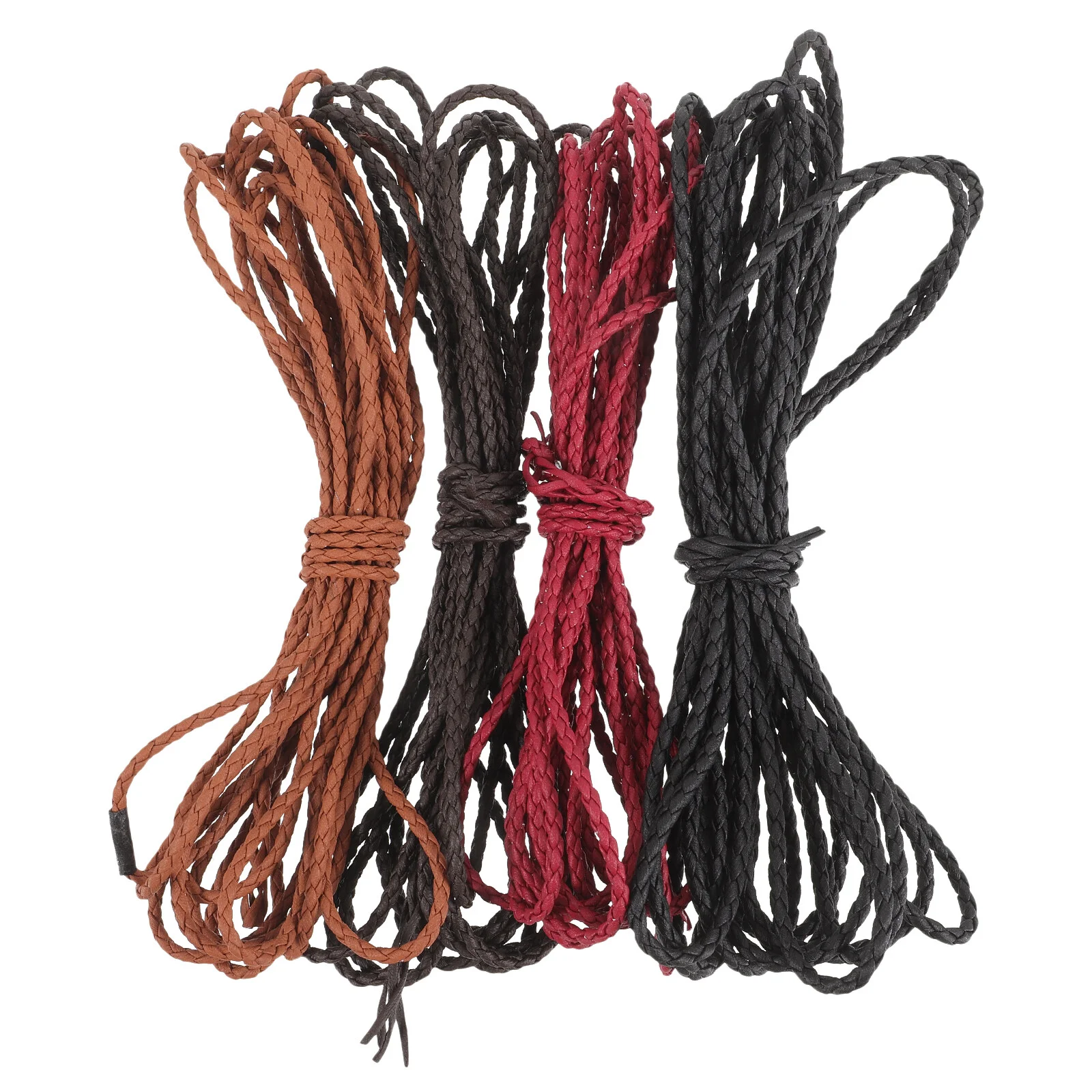 4 Pcs DIY Accessories Bracelet Making Braided Cord Rope Lanyard Knitting Lacing Lace Craft
4 Pcs DIY Accessories Bracelet Making Braided Cord Rope Lanyard Knitting Lacing Lace Craft