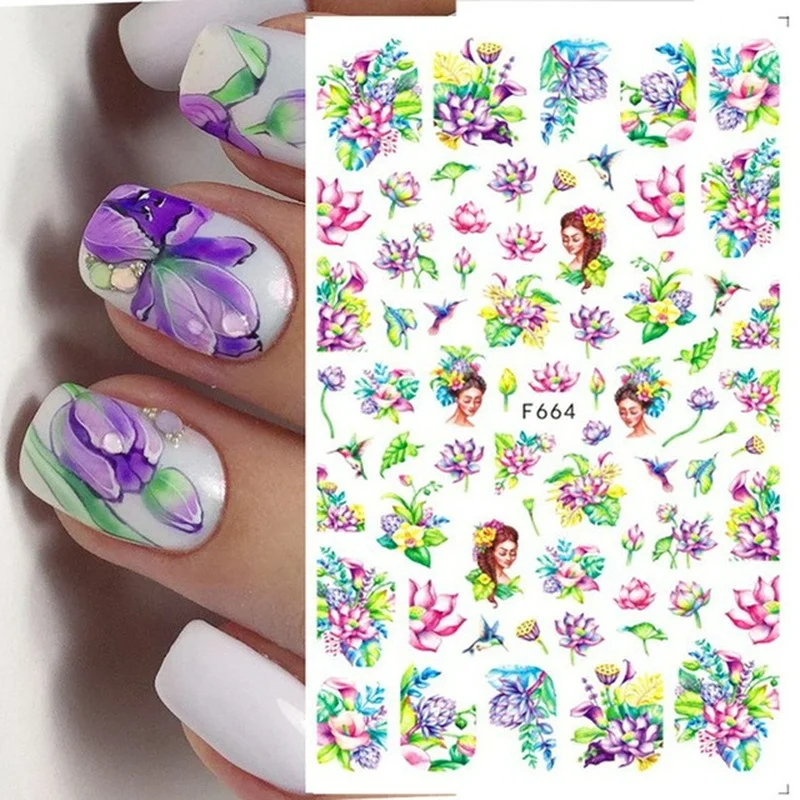 3D Nail Stickers Back Glue Florals Pink Blue Roses Flowers Leafs Nail Art Decal Decorations For Nails Tips
3D Nail Stickers Back Glue Florals Pink Blue Roses Flowers Leafs Nail Art Decal Decorations For Nails Tips