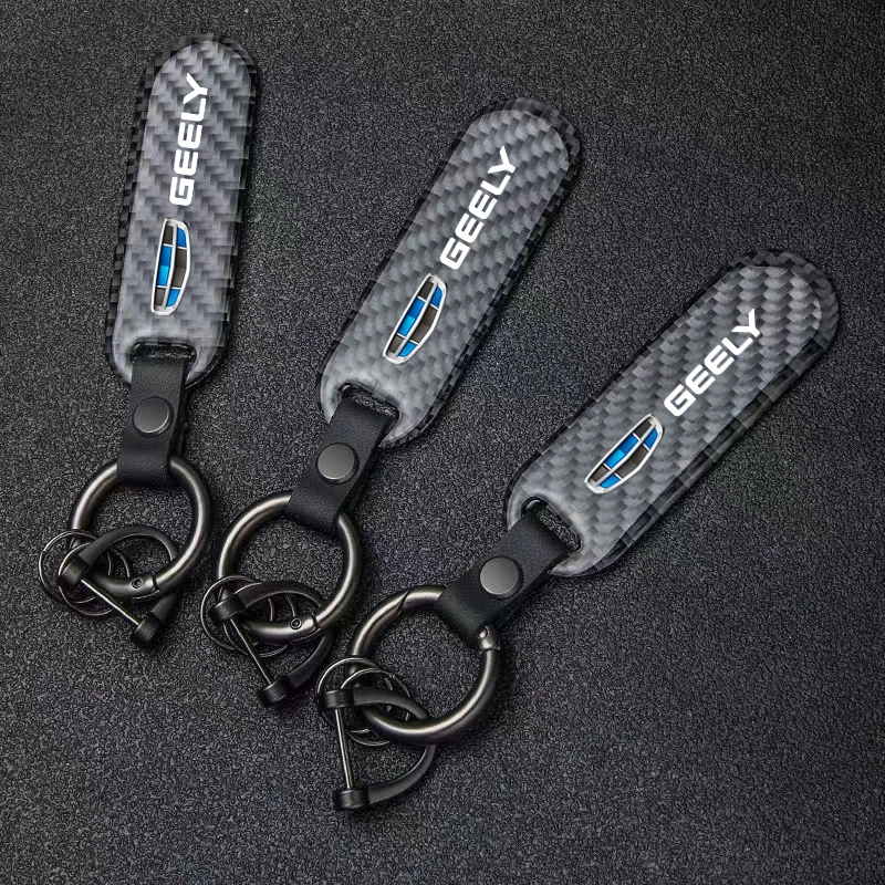 New Fashion High-Grade Carbon Fiber Car Keychain Rotating Horseshoe Rings For GEELY Emgrand Gt Gc9 Gc6 Ec718 Car Accessories
New Fashion High-Grade Carbon Fiber Car Keychain Rotating Horseshoe Rings For GEELY Emgrand Gt Gc9 Gc6 Ec718 Car Accessories