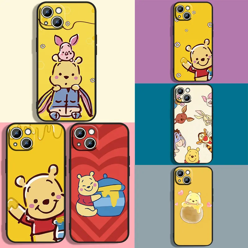 Winnie the Pooh Phone Case For Apple iPhone 11 12 13 14 Max Mini 8 X XR XS Pro Plus Black luxury Silicone Soft Cover Funda Capa
Winnie the Pooh Phone Case For Apple iPhone 11 12 13 14 Max Mini 8 X XR XS Pro Plus Black luxury Silicone Soft Cover Funda Capa