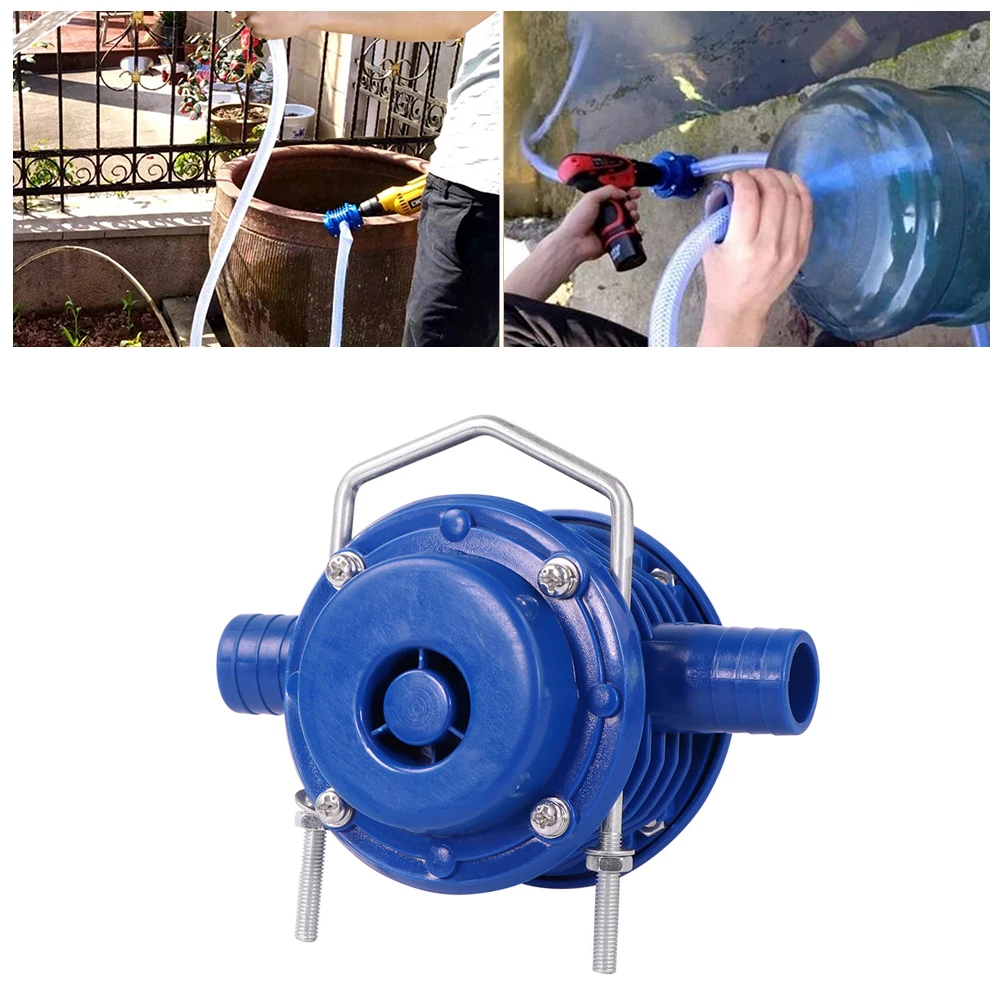 Electric Drill Water Pump Heavy Duty Home Garden Self-Priming Centrifugal Pumps No Power Required High Pressure Water Pump
Electric Drill Water Pump Heavy Duty Home Garden Self-Priming Centrifugal Pumps No Power Required High Pressure Water Pump