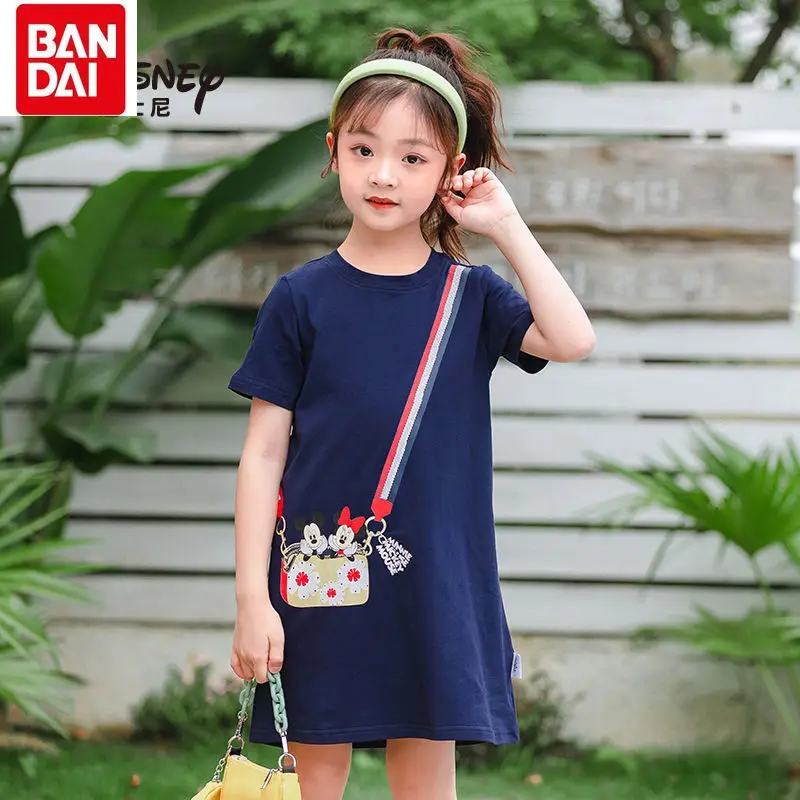 Bandai 2022 Summer Dress for Girls Disney Kids Dresses Mickey Cute Print Short Sleeve Dress Cotton Comfy Blue Casual Dress
Bandai 2022 Summer Dress for Girls Disney Kids Dresses Mickey Cute Print Short Sleeve Dress Cotton Comfy Blue Casual Dress