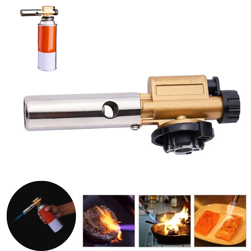 Butane Jet Torch Windproof Lighter Fire Ignition Burner Portable Cassette Butane Gas Torch Flamethrower Outdoor Tool
Butane Jet Torch Windproof Lighter Fire Ignition Burner Portable Cassette Butane Gas Torch Flamethrower Outdoor Tool
