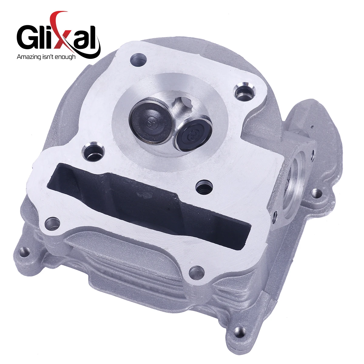 

Glixal GY6 100cc Chinese Scooter Engine 50mm Big Bore Cylinder Head Assy for 4T 139QMB 139QMA ATV Moped (64mm valves)
