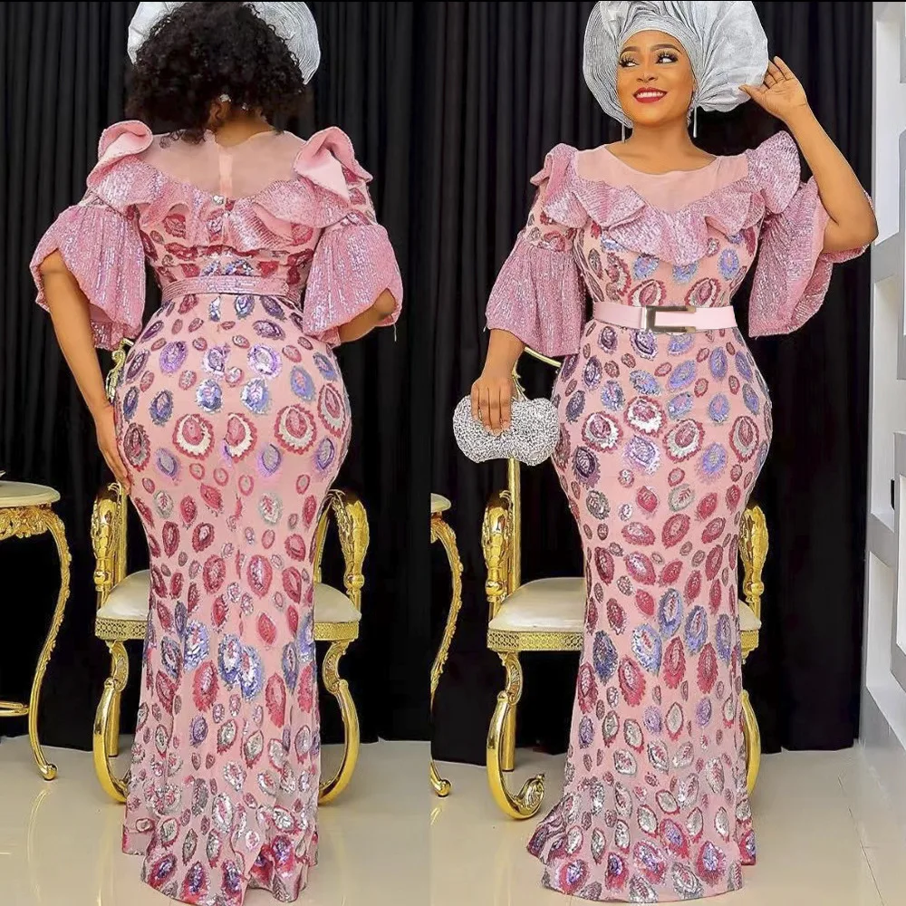 Plus Size African Party Long Dresses for Women 2023 New Dashiki Ankara Sequin Evening Gowns Turkey Outfits Robe Africa Clothing
Plus Size African Party Long Dresses for Women 2023 New Dashiki Ankara Sequin Evening Gowns Turkey Outfits Robe Africa Clothing