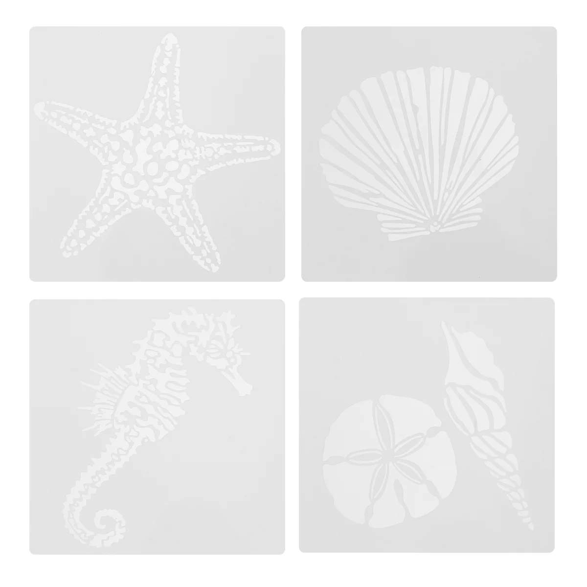 8 Pcs Starfish Seahorse Shell Cutout Painting Template Stencils Drawing Templates Chart The Pet Hollow Pupils
8 Pcs Starfish Seahorse Shell Cutout Painting Template Stencils Drawing Templates Chart The Pet Hollow Pupils