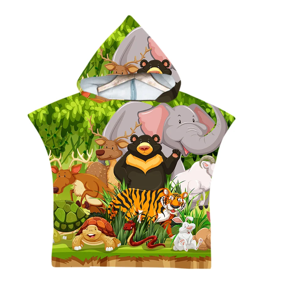 Lannidaa Cartoon Animals World Lion Elephant Bear Hooded Bath Towels For Kids Girls Boys Kawaii Cute Hoodie Sport Beach Towel
Lannidaa Cartoon Animals World Lion Elephant Bear Hooded Bath Towels For Kids Girls Boys Kawaii Cute Hoodie Sport Beach Towel