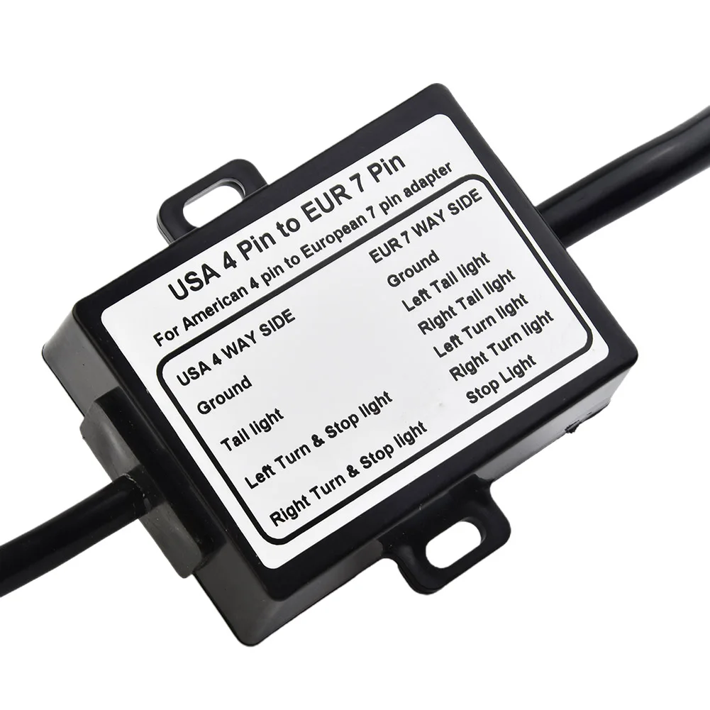 Trailer Light Converter Towing Trailer Connector Parts To EU 7-Pin Blade Socket 7-way Stop/Brake Signal Separating
Trailer Light Converter Towing Trailer Connector Parts To EU 7-Pin Blade Socket 7-way Stop/Brake Signal Separating
