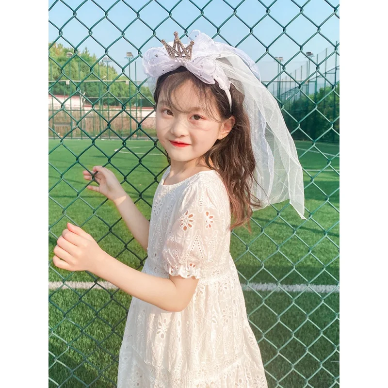 Cute Children Veil Little Girl Crown Hair Band Girl Headband Princess Elsa Baby Hair Clip Hair Accessories Female
Cute Children Veil Little Girl Crown Hair Band Girl Headband Princess Elsa Baby Hair Clip Hair Accessories Female