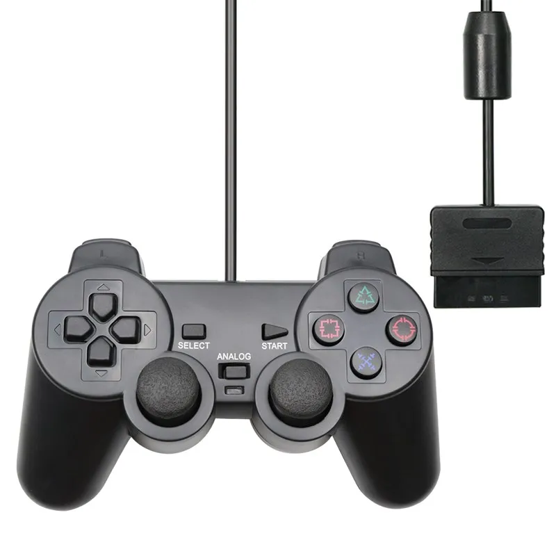 Проводной игровой USB-контроллер для PS2, геймпад, контроллер для Playstation 2, аксессуар для консоли playstation 2
Проводной игровой USB-контроллер для PS2, геймпад, контроллер для Playstation 2, аксессуар для консоли playstation 2