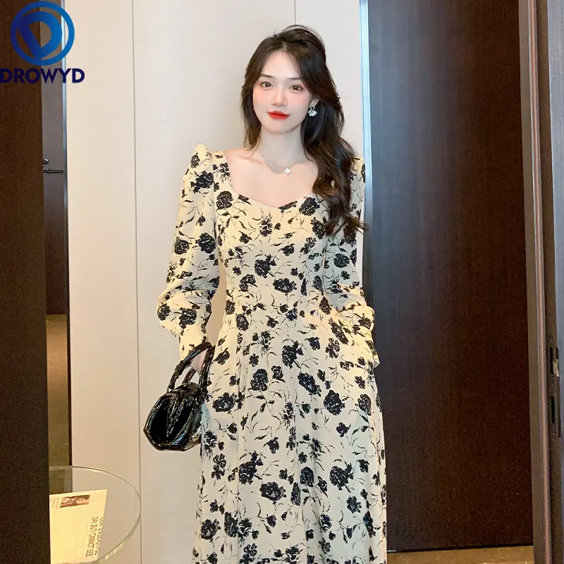 Women Floral Chiffon Casual Boho Beach Loose Dress Summer Elegant Bodycon Party Dress 2023 Long Sleeve Night Long Dress Vestidos
Women Floral Chiffon Casual Boho Beach Loose Dress Summer Elegant Bodycon Party Dress 2023 Long Sleeve Night Long Dress Vestidos