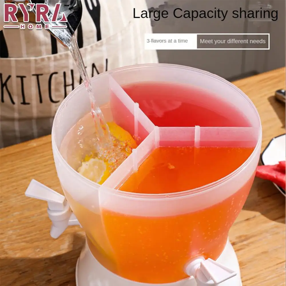 

5L Beverage Dispenser Cold Kettle With Faucet Household Lemonade Bottle Drinkware Cold Water Bottle Container Teapot Water Jugs