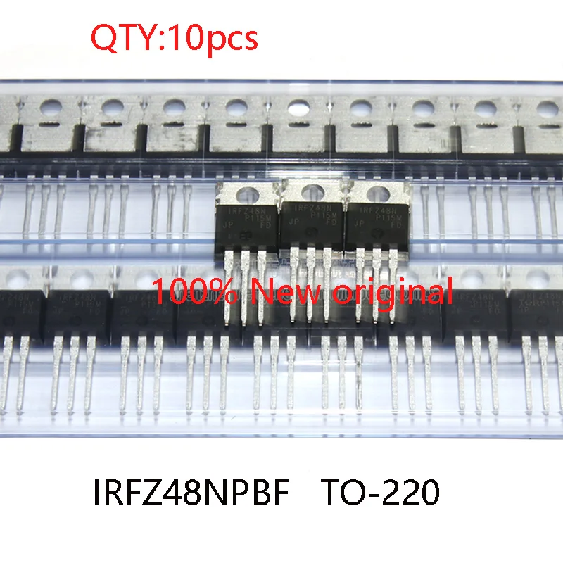10-100 шт. 2022 + 100 новый оригинальный IRFZ48NPBF IRFZ48N TO-220 N-channel 55V 64A MOSFET
10-100 шт. 2022 + 100 новый оригинальный IRFZ48NPBF IRFZ48N TO-220 N-channel 55V 64A MOSFET
