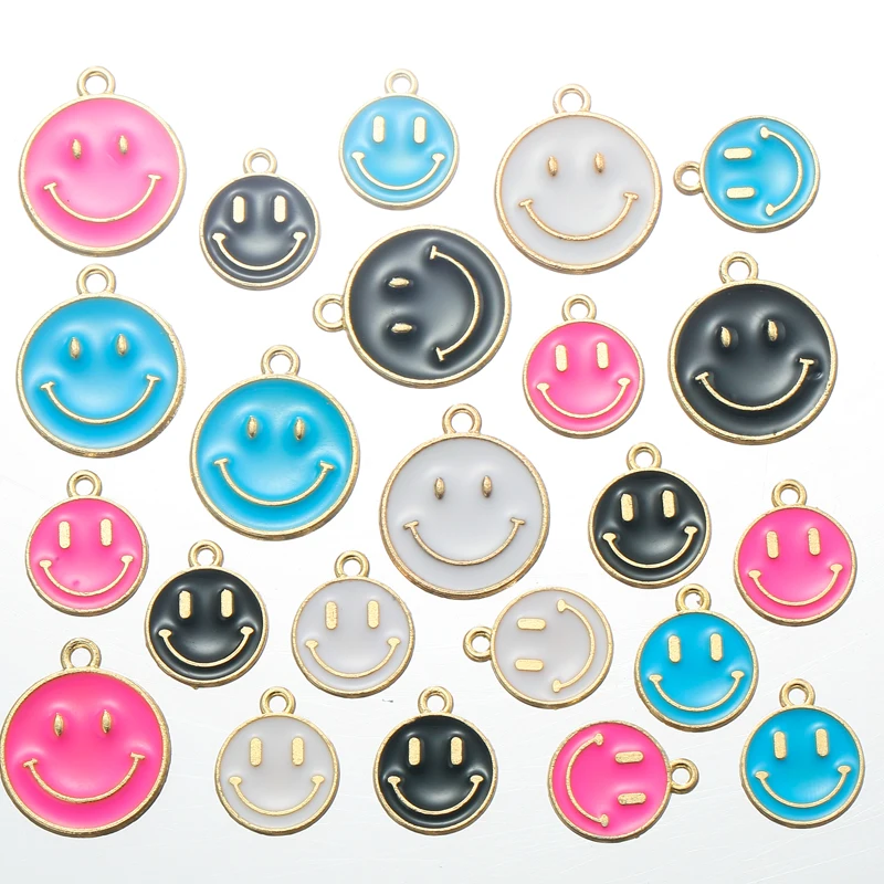 20pcs/lot Mixed Style Round Smile Face Charms Pendants DIY Necklaces Earring for Jewelry Making Findings
20pcs/lot Mixed Style Round Smile Face Charms Pendants DIY Necklaces Earring for Jewelry Making Findings