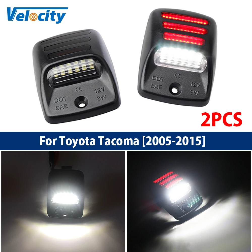 2Pcs LED License Plate Light For Toyota Tacoma 2005-2015 Auto Parts Accessories Canbus No Error License Number Plate Light
2Pcs LED License Plate Light For Toyota Tacoma 2005-2015 Auto Parts Accessories Canbus No Error License Number Plate Light