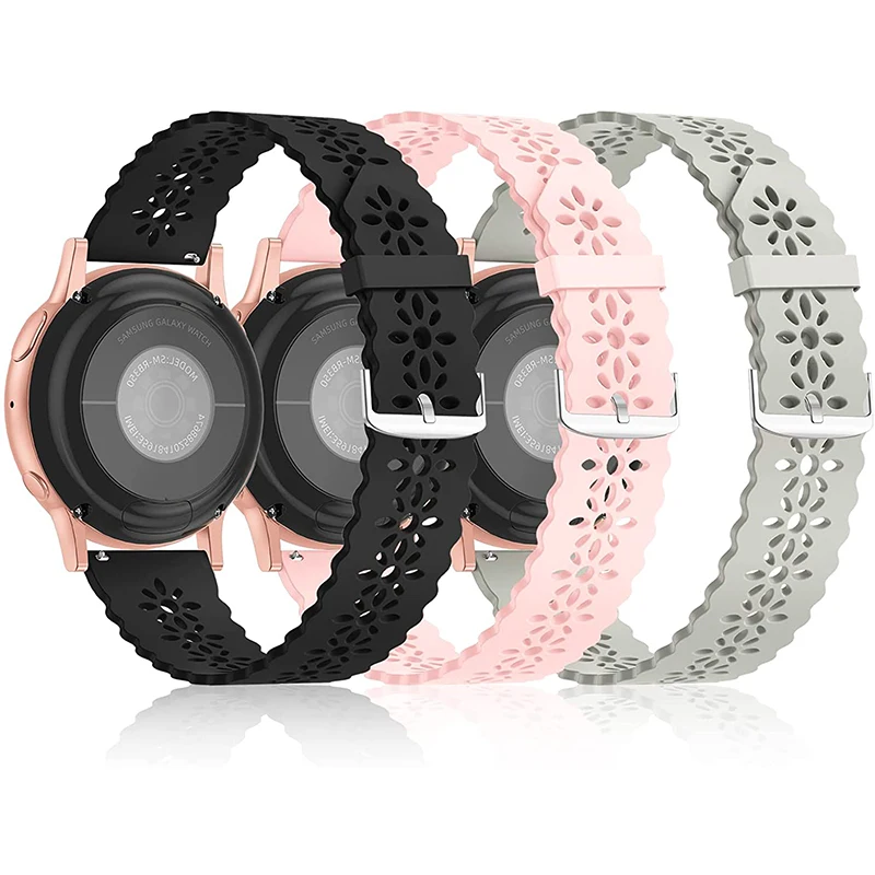 Женский кружевной ремешок для Samsung Galaxy Watch 3 4/Active 2, тонкий силиконовый ремешок для наручных часов Galaxy Watch 42 46 44 40 41 мм
Женский кружевной ремешок для Samsung Galaxy Watch 3 4/Active 2, тонкий силиконовый ремешок для наручных часов Galaxy Watch 42 46 44 40 41 мм