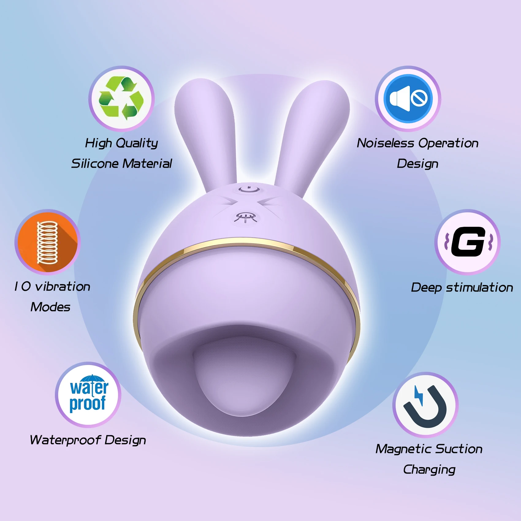 Вибратор-кролик Fun Factory Miss Bi, розовый 1201036 - Fun Factory - Вибраторы-кролики - Купить