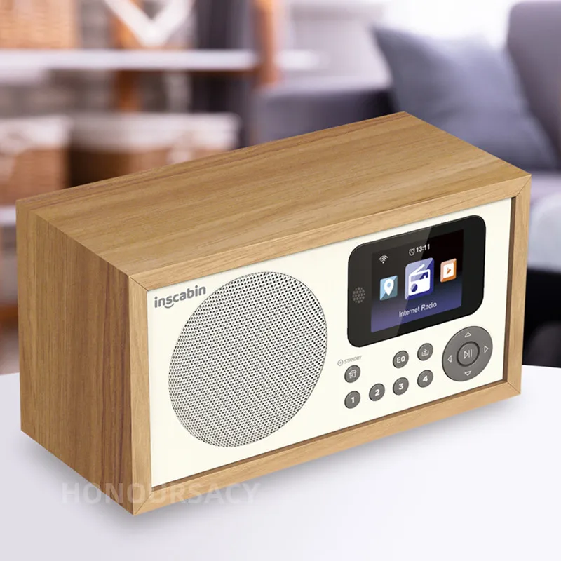 WiFi Internet Digital Radio Bluetooth 5.0 Speakers MP3 Player with LED Digital Display Support U Disk Alarm Clock Home DAB Radio
WiFi Internet Digital Radio Bluetooth 5.0 Speakers MP3 Player with LED Digital Display Support U Disk Alarm Clock Home DAB Radio