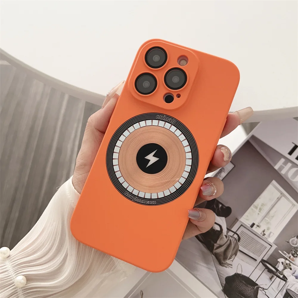 Luxury Magnetic Wireless Charge Radiating Phone Case for iPhone 11 12 13 14 Pro Max Plus Alloy Plating Magsafe Shockproof Cover
Luxury Magnetic Wireless Charge Radiating Phone Case for iPhone 11 12 13 14 Pro Max Plus Alloy Plating Magsafe Shockproof Cover