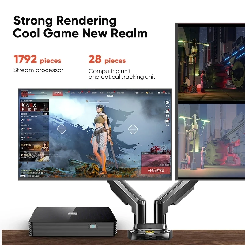 Topton Mini PC Gamer AMD Ryzen 9 5900HX Radeon RX 6600M 8G GDDR6 Windows 11 2*DDR4 NVMe SSD Gaming Computer HD*2 DP 3x4K Display
Topton Mini PC Gamer AMD Ryzen 9 5900HX Radeon RX 6600M 8G GDDR6 Windows 11 2*DDR4 NVMe SSD Gaming Computer HD*2 DP 3x4K Display