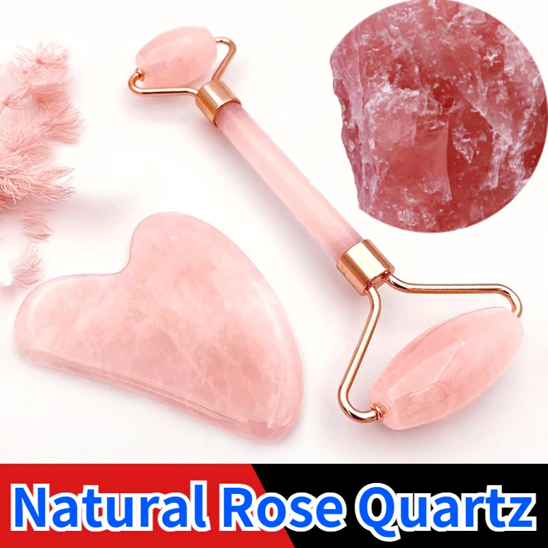 Natural Rose Quartz Jade Guasha Scraper Board Massager for Face Body Gouache Scraper Skin Lifting Wrinkle Remover Beauty Care 
Natural Rose Quartz Jade Guasha Scraper Board Massager for Face Body Gouache Scraper Skin Lifting Wrinkle Remover Beauty Care