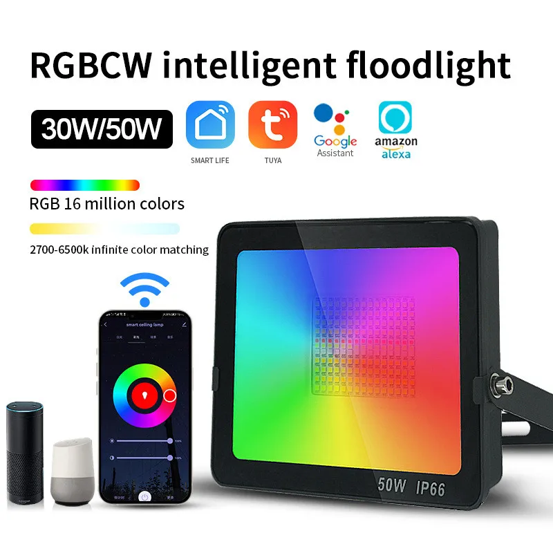 Outdoor Waterproof Projector Inteligente Smart Tuya App WIFI Remote Control RGBCW Led Flood Garden Wall Lights Lamp
Outdoor Waterproof Projector Inteligente Smart Tuya App WIFI Remote Control RGBCW Led Flood Garden Wall Lights Lamp