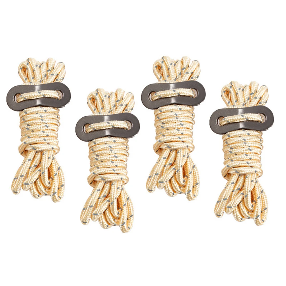 2 Meters Wind Rope Wind Rope Polyester Filament Reflective Rope Tent 4 Meters 4mm Camping High-strength Wind Rope
2 Meters Wind Rope Wind Rope Polyester Filament Reflective Rope Tent 4 Meters 4mm Camping High-strength Wind Rope