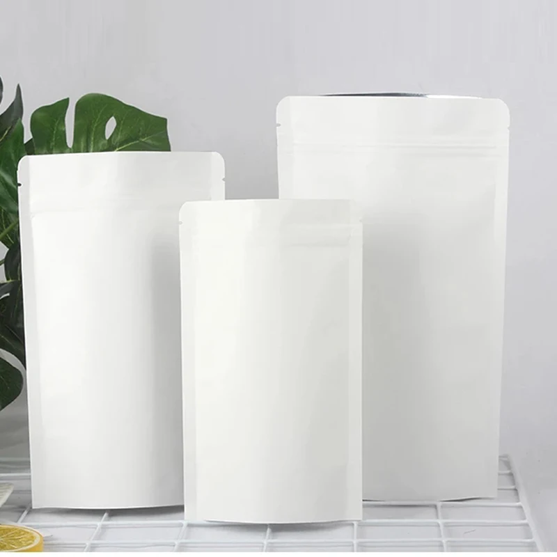 Белые дневные пакеты с застежкой-молнией с логотипом для пищевых продуктов
Белые дневные пакеты с застежкой-молнией с логотипом для пищевых продуктов