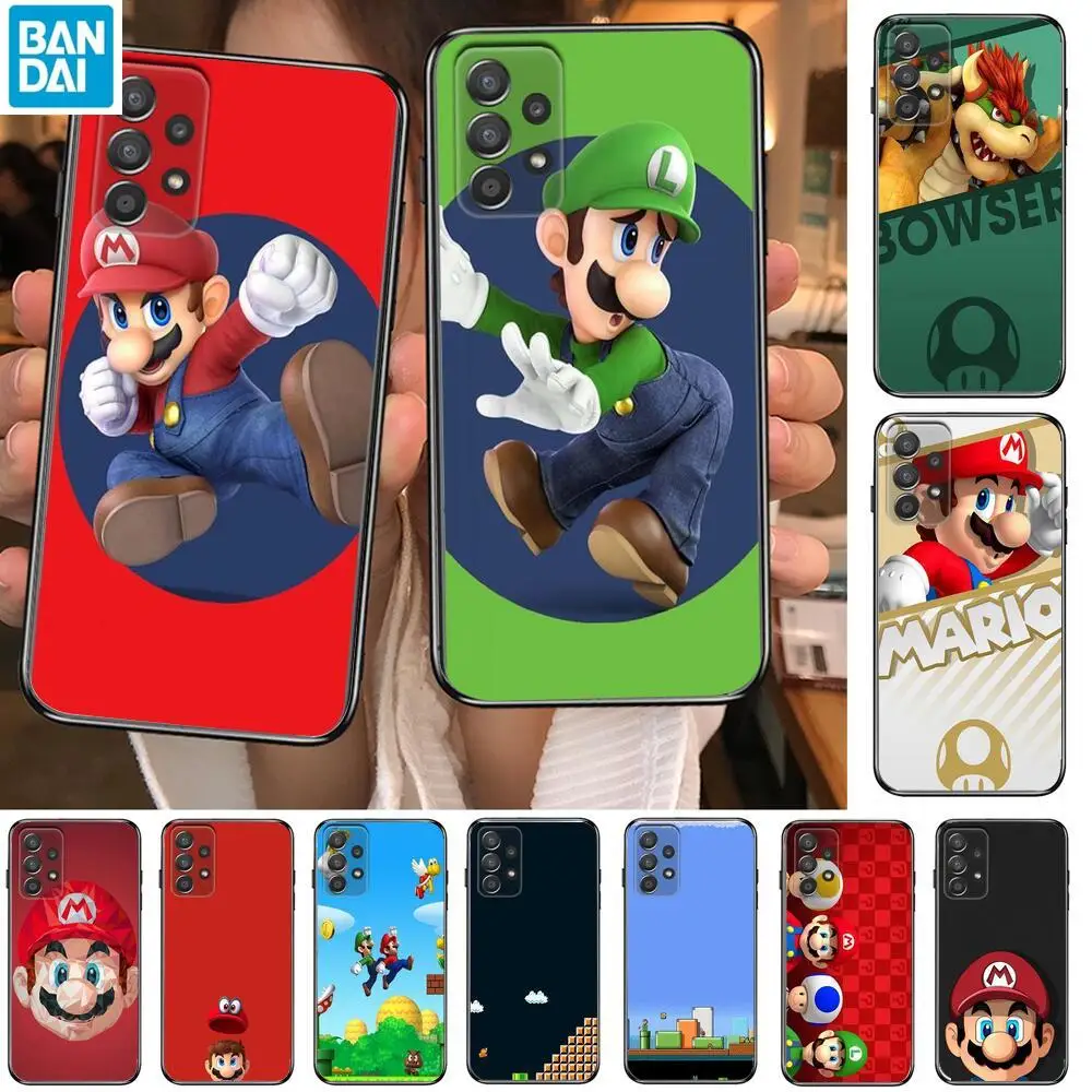 Super Mario Phone Case Hull For Samsung Galaxy A70 A50 A51 A71 A52 A40 A30 A31 A90 A20E 5G a20s Black Shell Art Cell Cove
Super Mario Phone Case Hull For Samsung Galaxy A70 A50 A51 A71 A52 A40 A30 A31 A90 A20E 5G a20s Black Shell Art Cell Cove