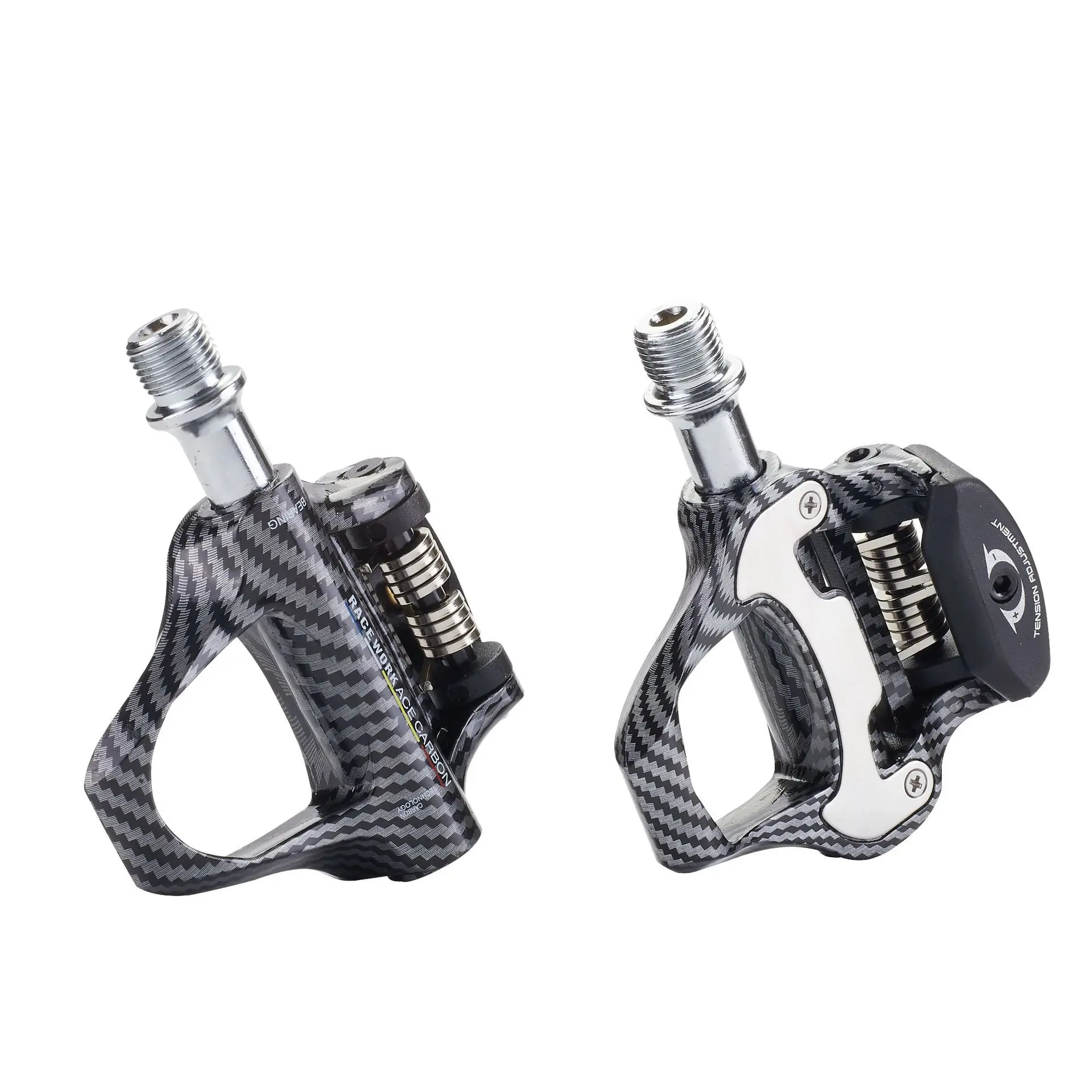 Road Bike Pedal Ultralight Carbon Fiber Bicycle Self-locking Sealed Bearing Pedals Professional Footrest For LOOKING KEO System
Road Bike Pedal Ultralight Carbon Fiber Bicycle Self-locking Sealed Bearing Pedals Professional Footrest For LOOKING KEO System
