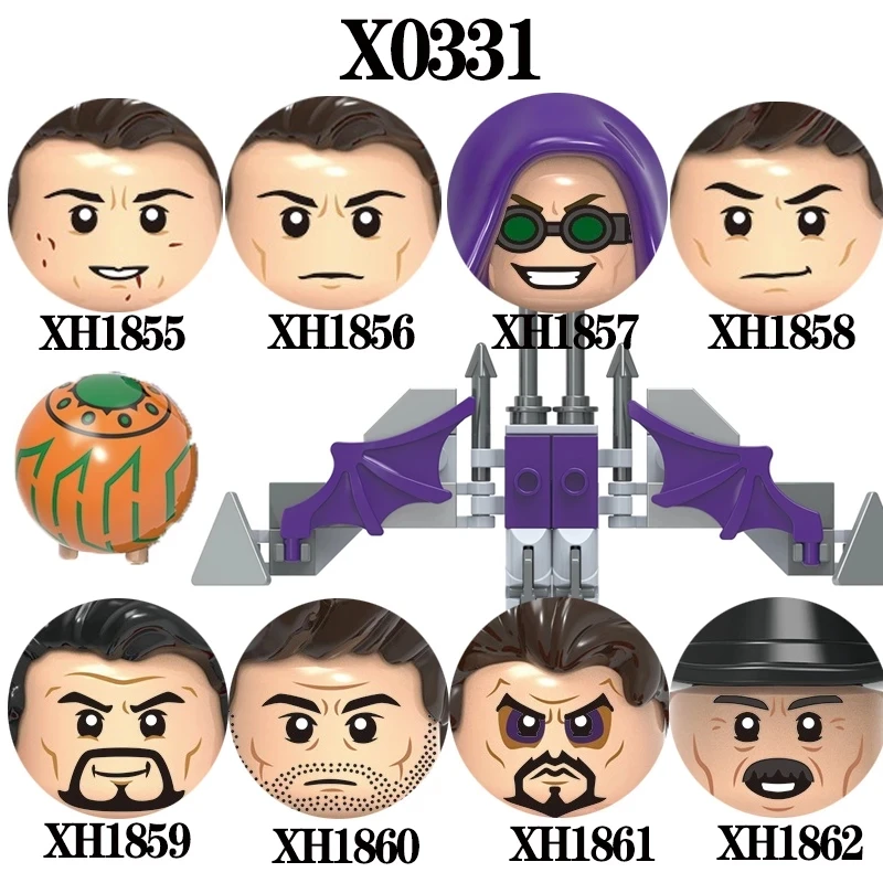 X0331 костюм, распродажа, супергерои, мини-блоки, Зеленый Гоблин, паук, доктор странные цифры, строительные блоки, сборные модели, игрушки
X0331 костюм, распродажа, супергерои, мини-блоки, Зеленый Гоблин, паук, доктор странные цифры, строительные блоки, сборные модели, игрушки
