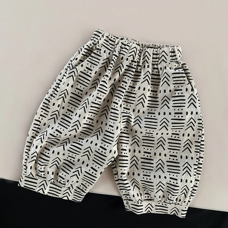 2022 Kids Clothes Girls Pants Summer Fashion Boy Striped Print Bloomers for Babies Cotton Linen Thin Young Children's Clothing
2022 Kids Clothes Girls Pants Summer Fashion Boy Striped Print Bloomers for Babies Cotton Linen Thin Young Children's Clothing