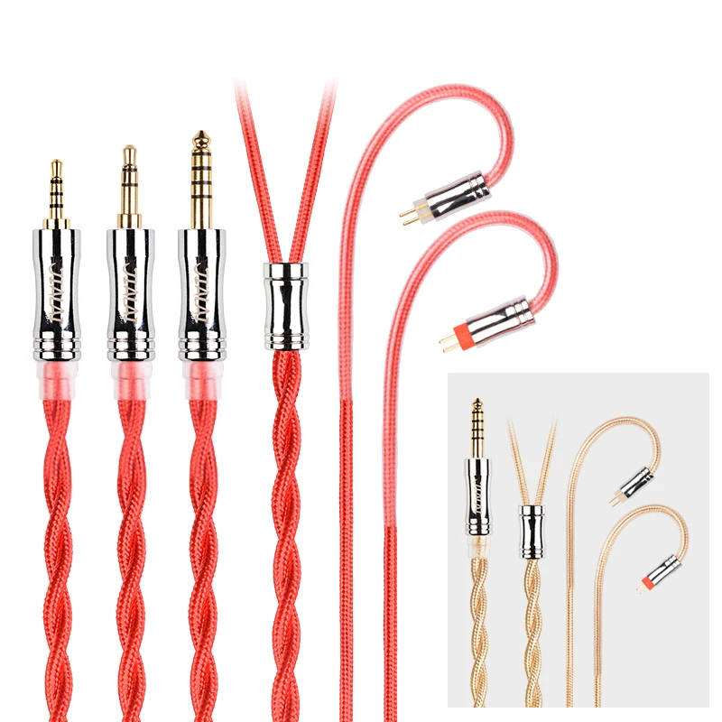 

NiceHCK JIALAI JLDT3 Cost Effective OCC HiFi IEM Earphone Cable Wire 3.5/2.5/4.4mm MMCX/QDC/0.78mm 2Pin For EDX Pro ZSN CRA ZERO