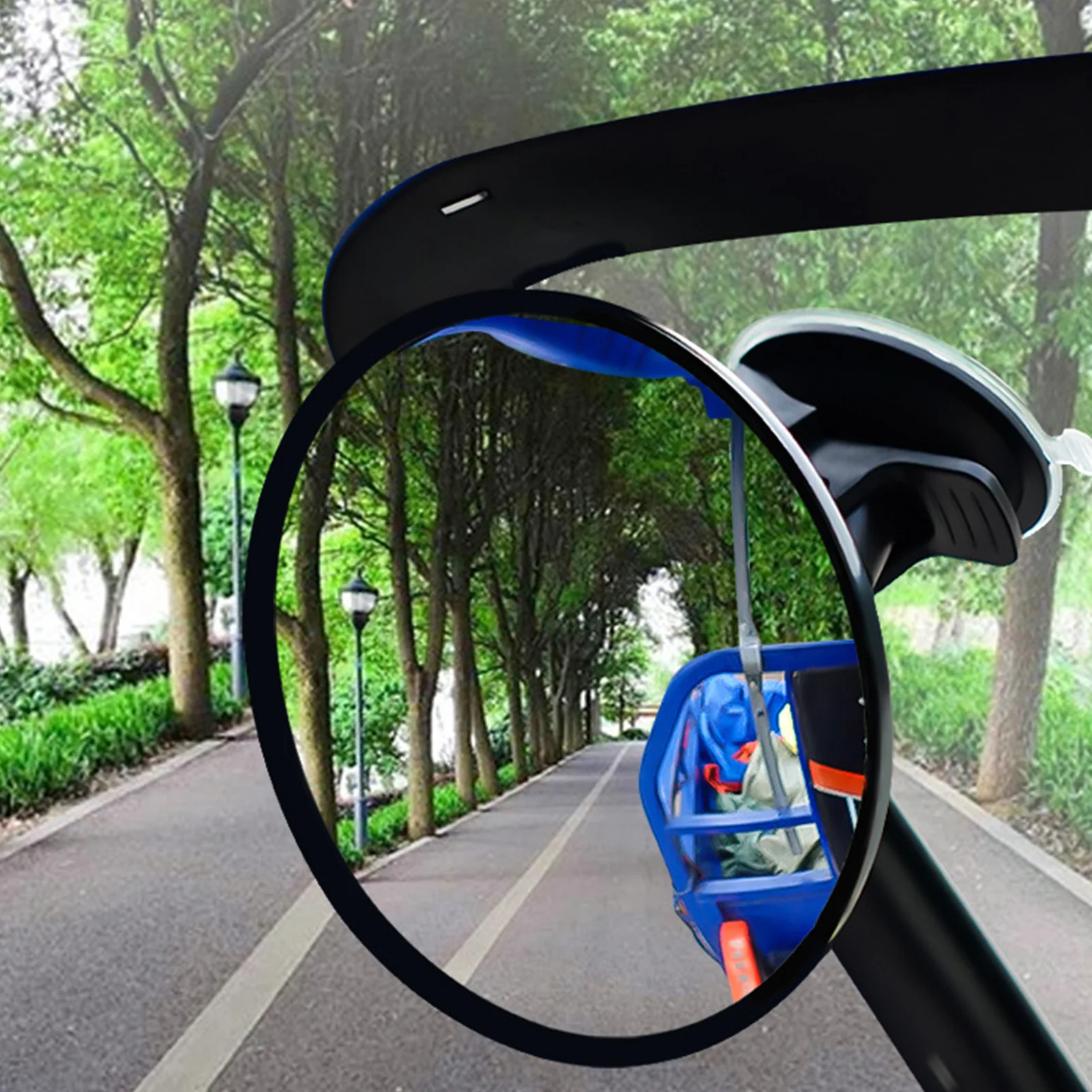 360 Degree Adjustable Baby Rearview Mirror with Suction Cup Universal Interior Rear View Mirror Wide-angle Auto Accessories
360 Degree Adjustable Baby Rearview Mirror with Suction Cup Universal Interior Rear View Mirror Wide-angle Auto Accessories