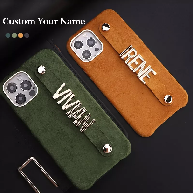 Custom Name Personalied Luxury Cashmere Leather Phone Case For iPhone 11 12 13 Pro Max Suitable For Winter Striped Letters Cover
Custom Name Personalied Luxury Cashmere Leather Phone Case For iPhone 11 12 13 Pro Max Suitable For Winter Striped Letters Cover