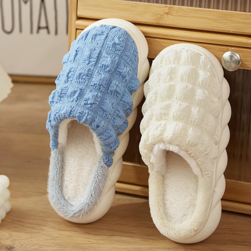 2022 New Arrival Women's Winter Slippers Thick Sole Comfort Girls Home Slippers Bubble Fashion Furry Slipper Woman Cotton Slides
2022 New Arrival Women's Winter Slippers Thick Sole Comfort Girls Home Slippers Bubble Fashion Furry Slipper Woman Cotton Slides
