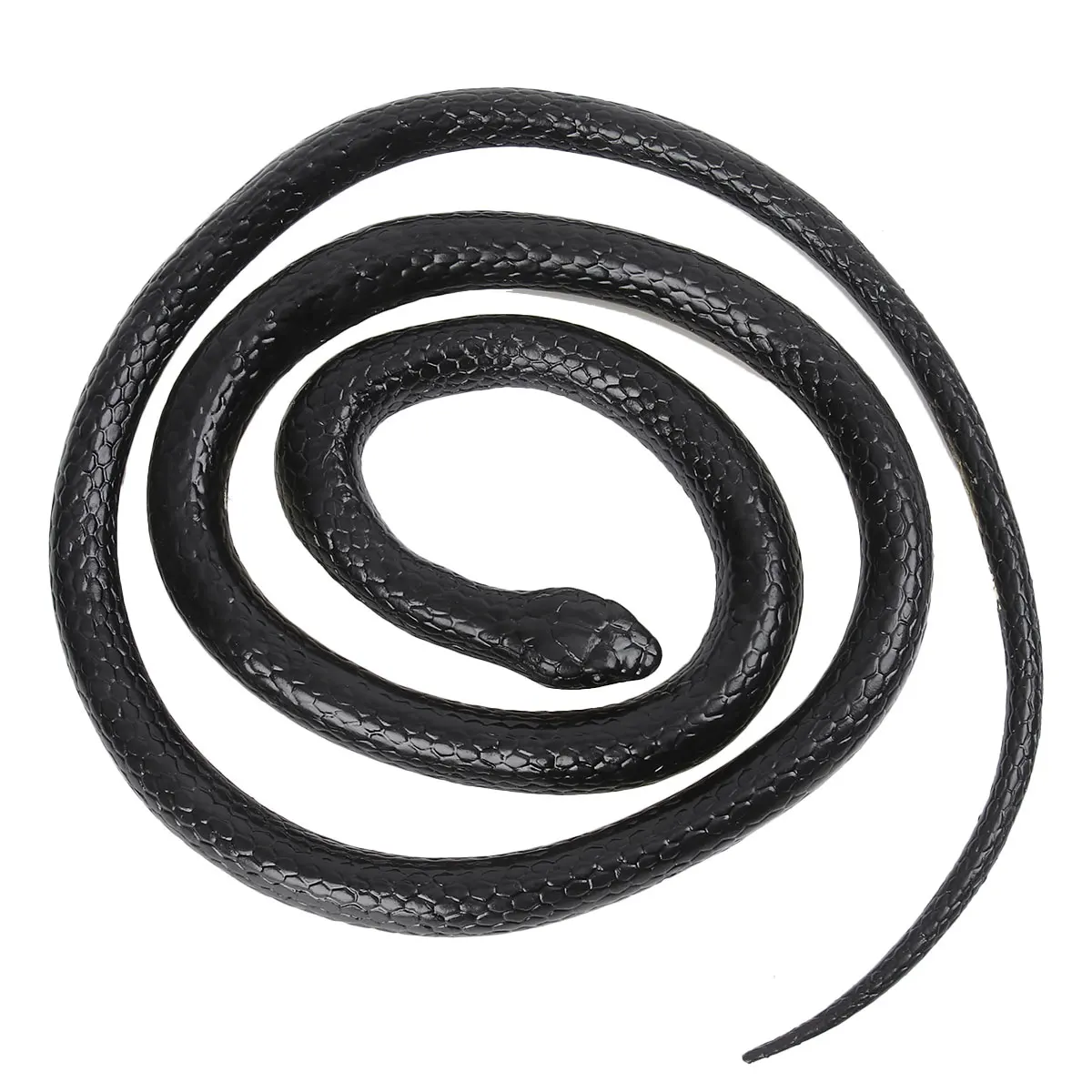 1PC 1.3M Halloween Prank Snake Toy Funny Simulated Snake Props Realistic Snake Toys for Party Home (Black)
1PC 1.3M Halloween Prank Snake Toy Funny Simulated Snake Props Realistic Snake Toys for Party Home (Black)
