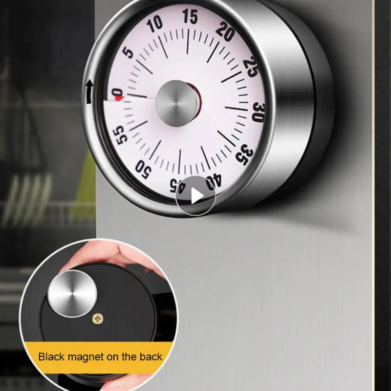 Stainless Steel Kitchen Timers Mechanical Timer 60 Minute Alarm Clock Cooking Timer Magnetic Clock Timer With Loud Alarm Clock
Stainless Steel Kitchen Timers Mechanical Timer 60 Minute Alarm Clock Cooking Timer Magnetic Clock Timer With Loud Alarm Clock