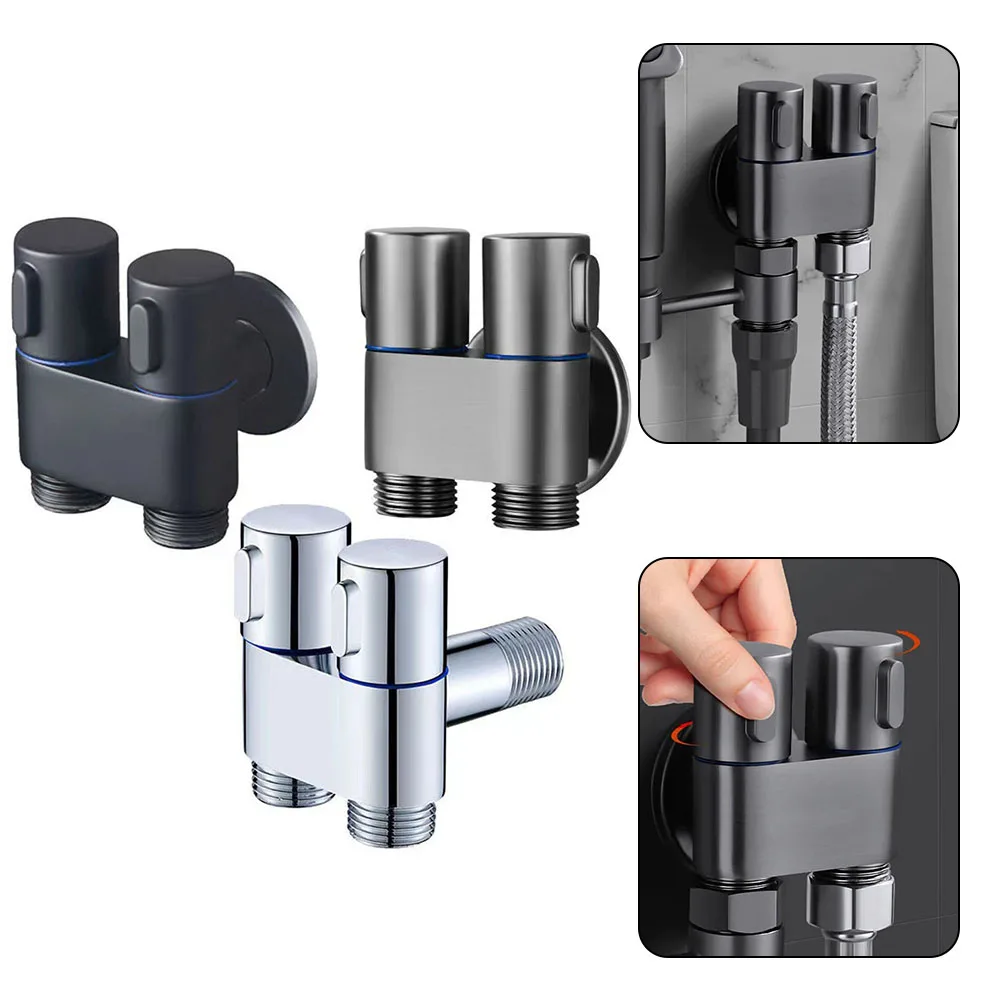 G1/2 1 In Two Out Double Control Washing Machine Faucet Toilet Triangle Valve Kitchen Sink Bathroom Basin Faucet Accessories
G1/2 1 In Two Out Double Control Washing Machine Faucet Toilet Triangle Valve Kitchen Sink Bathroom Basin Faucet Accessories