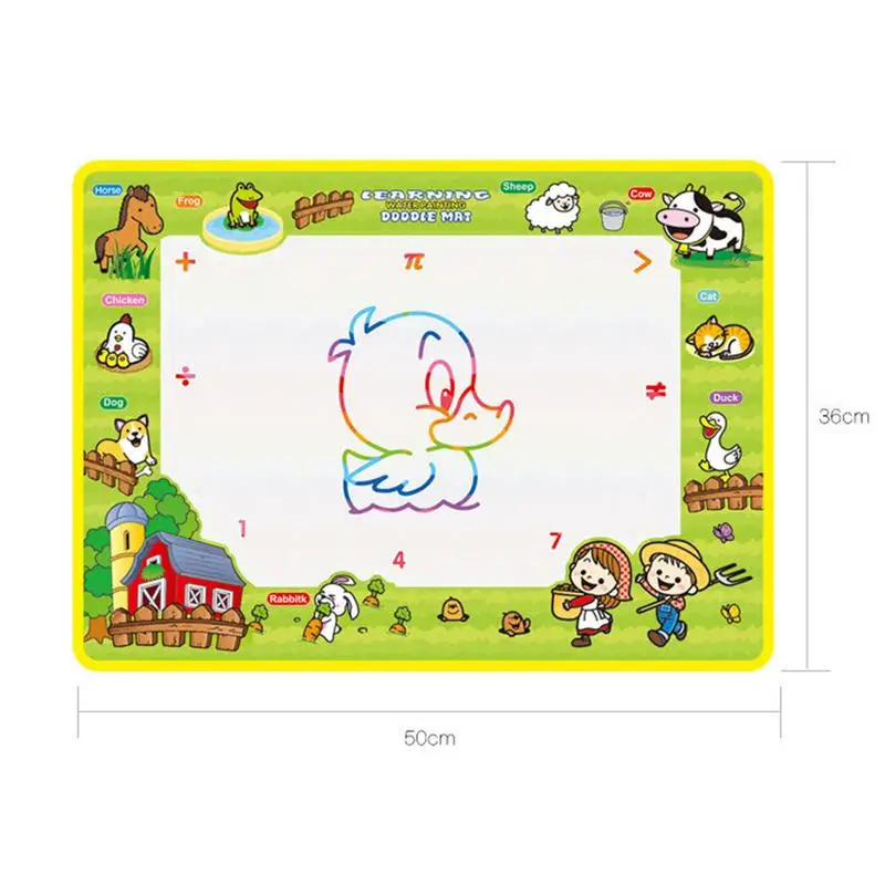 DIY Happy Farm Magic Water Painting Drawing Mats Cloth Book Doodle Board Coloring Books Learning & Education Classic Toys
DIY Happy Farm Magic Water Painting Drawing Mats Cloth Book Doodle Board Coloring Books Learning & Education Classic Toys