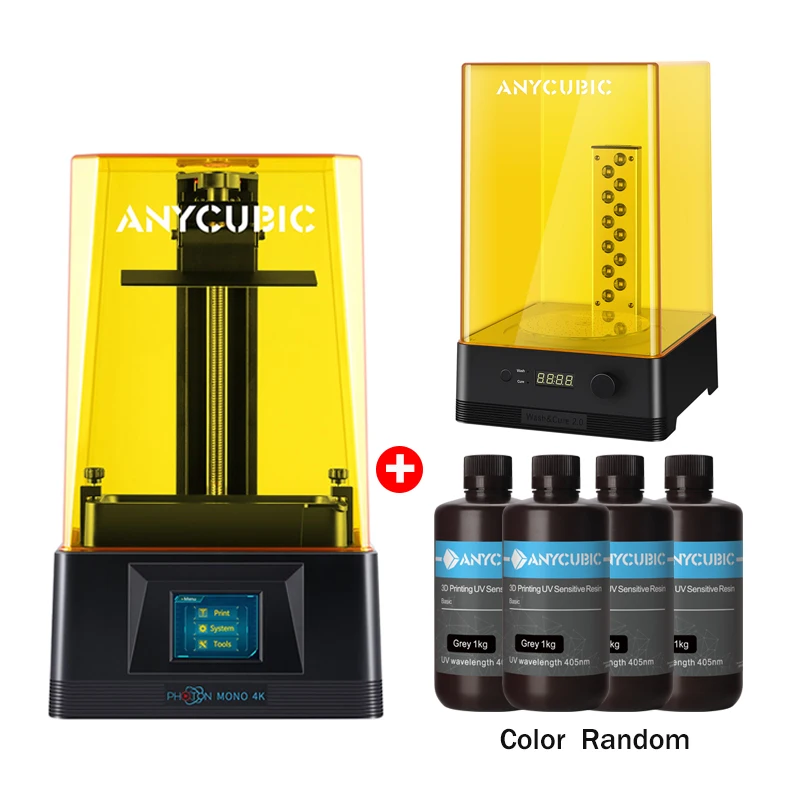 ANYCUBIC Photon моно 4K 3D принтер 2,8 дюймов сенсорный экран ЖК УФ Смола принтеры 3D печать высокоскоростной SLA 3D принтер
ANYCUBIC Photon моно 4K 3D принтер 2,8 дюймов сенсорный экран ЖК УФ Смола принтеры 3D печать высокоскоростной SLA 3D принтер
