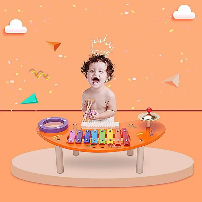 

Baby Kid Musical Toys Wooden Xylophone Instrument For Children Early Wisdom Development Education Toys For Kids chrismas gift