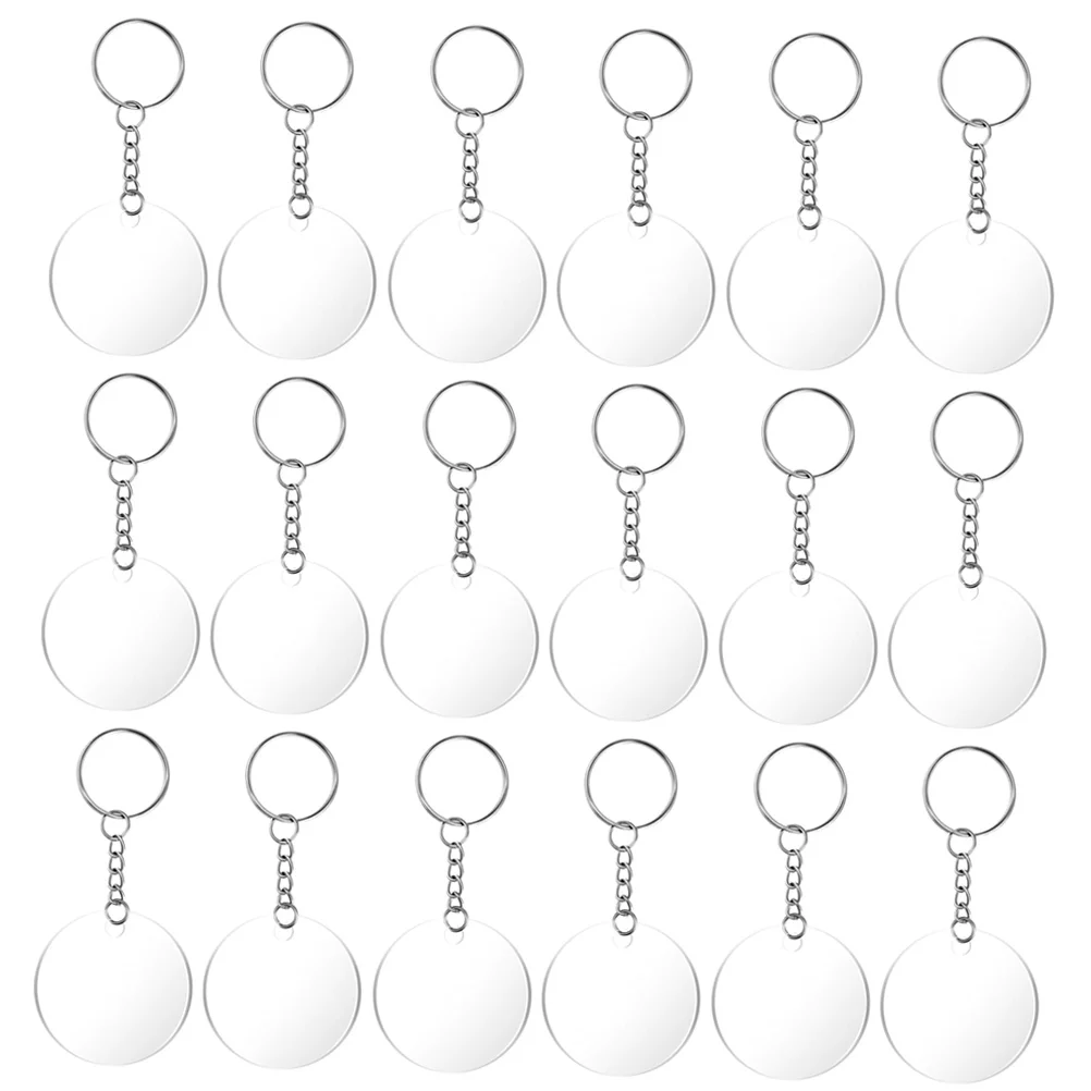 Acrylic Blanks Keychain Circle Clear Blank Round Discs Transparent Keychains Ornament Charms Rings Vinyl Crafts Keyring Disk
Acrylic Blanks Keychain Circle Clear Blank Round Discs Transparent Keychains Ornament Charms Rings Vinyl Crafts Keyring Disk