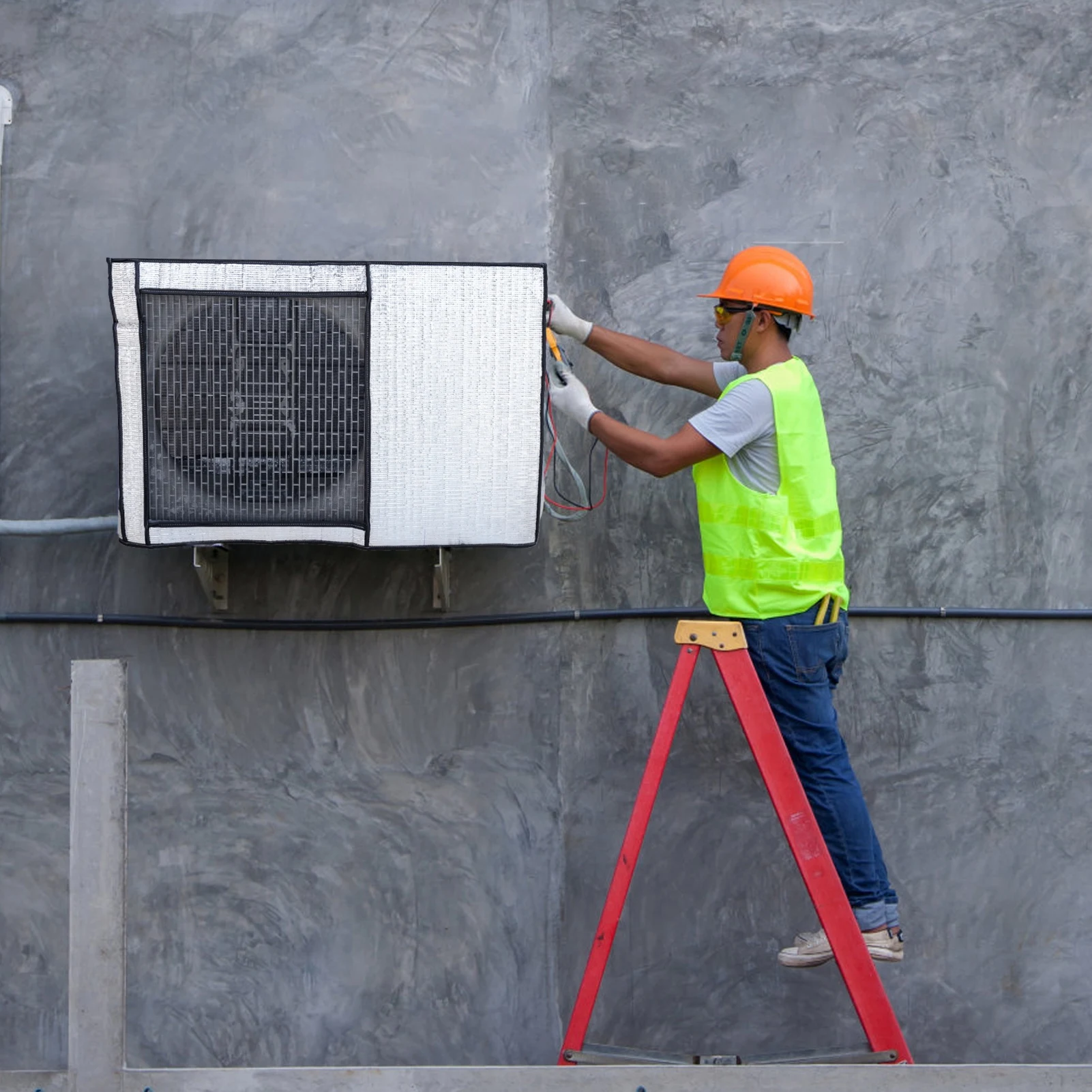 AC Covers For Outside Unit Window AC Cover Outdoor Dust-Proof And Waterproof Air Conditioner Coverings For Outside Units
AC Covers For Outside Unit Window AC Cover Outdoor Dust-Proof And Waterproof Air Conditioner Coverings For Outside Units