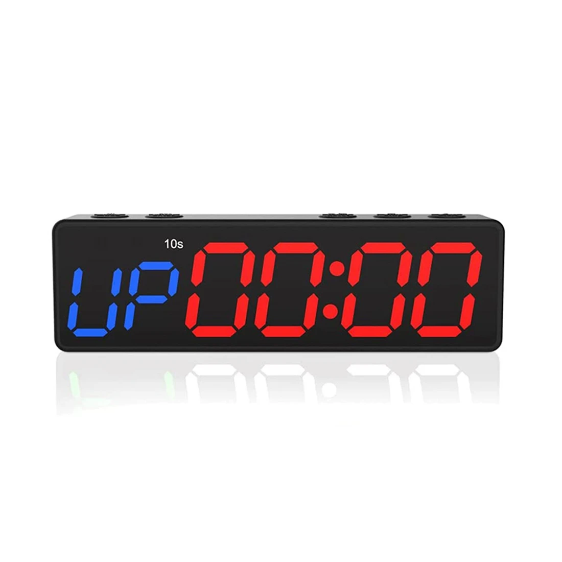 Workout Clock with Battery Portable Mini Gym Timer with Built-in Magnet for Home Gym Programmable Countdown/Up Timer
Workout Clock with Battery Portable Mini Gym Timer with Built-in Magnet for Home Gym Programmable Countdown/Up Timer
