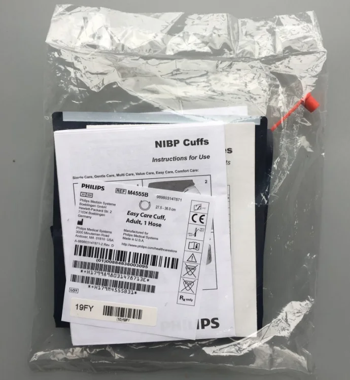 Для оригинальных манжет PHILIPS Easy Care, для взрослых 27,5-36 см, 1 шланг. Арт.: M4555B или 989803147871
Для оригинальных манжет PHILIPS Easy Care, для взрослых 27,5-36 см, 1 шланг. Арт.: M4555B или 989803147871