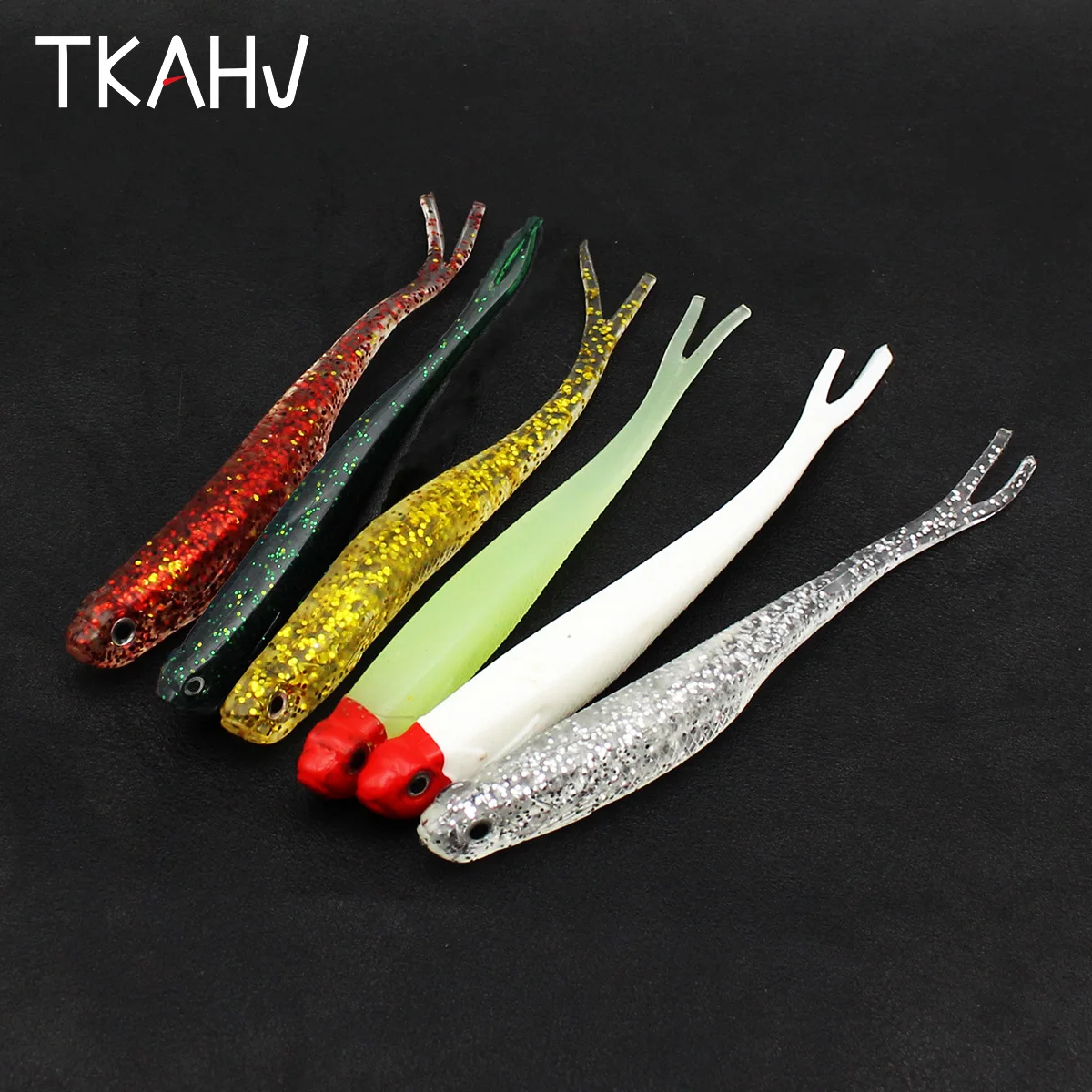 TKAHV 10 PCS 13cm 3D Eyes Soft Shad Fishing Lure Shiner Pike Worm Bait Fork Tail Artificial Jig Wobbler Silicone Swimbait Tackle
TKAHV 10 PCS 13cm 3D Eyes Soft Shad Fishing Lure Shiner Pike Worm Bait Fork Tail Artificial Jig Wobbler Silicone Swimbait Tackle